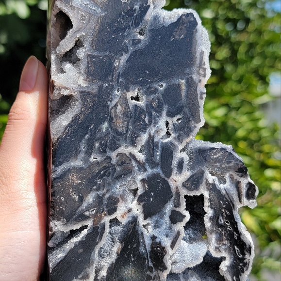 NEW ≈9" DRUZY SPHELARITE TOWER - Picture 6 of 14